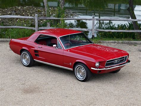 1966 (67 Model) Ford Mustang Restored Red Coupe Auto - Muscle Car