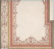 Jules-Edmond-Charles Lachaise | Islamic Ceiling Design for The Deepdene, Dorking, Surrey | The Met