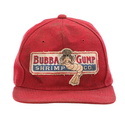 THE ORIGINAL BUBBA GUMP CAP FROM THE MOVIE 'FOREST GUMP' / SOLD FOR 11. ...