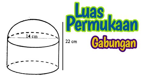 luas permukaan tabung dan setengah bola - Audrey Hart