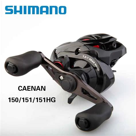 SHIMANO CAENAN Baitcasting fishing reel 205g 6.3:1 4+1BB 5kg Power S3D ...