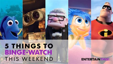 Pixar movies: 5 best to binge-watch this weekend