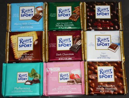 Ritter-Sport: New (and Old?) Chocolate Bars FTW | Candy Gurus