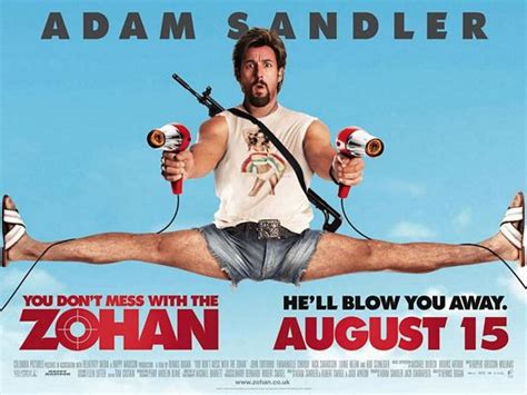 You Don't Mess with the Zohan Movie Poster (#3 of 4) - IMP Awards