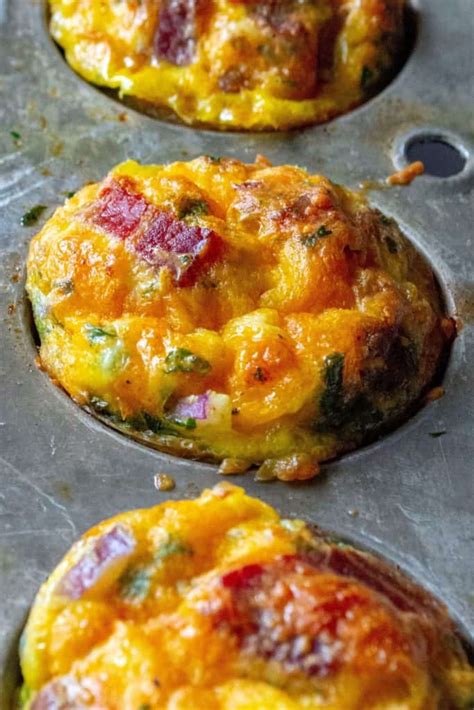 Keto Bacon Egg Muffins | A Wicked Whisk