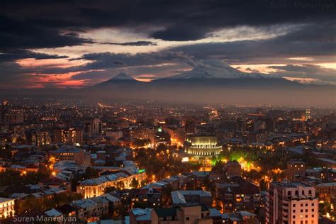 Mt. Ararat as seen from Yerevan, Armenia - Antranik.org