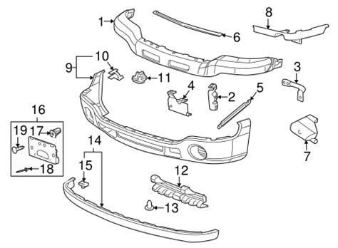 Bumper & Components - Front for 2006 GMC Sierra 1500 | GM Parts Online