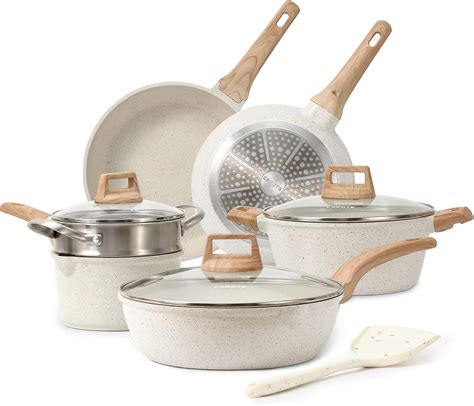 Nonstick Granite Cookware Kitchen Induction - Home & Garden Decor