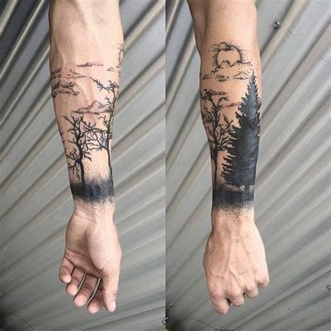 Manly Forearm Tree Tattoo Design Ideas … | Tree tattoo forearm, Tree ...