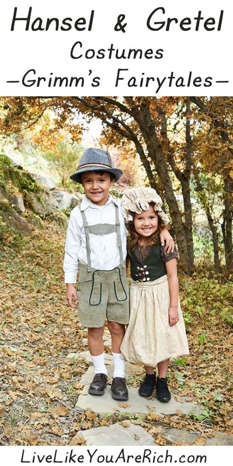 Hansel and Gretel Costumes—Grimm's Fairytales - Live Like You Are Rich