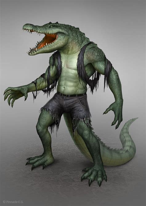 Human-Crocodile Hybrid | Hybrid art, Creature artwork, Creature art