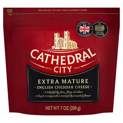 Cathedral City Extra Mature English Cheddar, Cheese