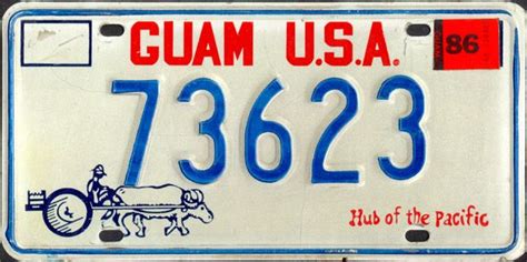 Guam - Sebald.com | License plate, Licence plates, License plate art