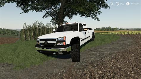 2006 CHEVROLET 2500HD DURAMAX WHITE LIGHTS V1.2.1 - FS19 mod - FS19.net