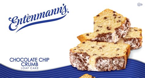 Entenmann'S CHOCOLATE CHIP CRUMB LOAF CAKE - 1Source