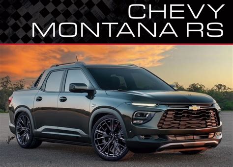 Unofficial 2023 Chevrolet Montana RS Is a Modern El Camino Out for ...