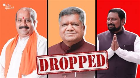 In Photos: BJP Drops Top Leaders, MLAs in First List for Karnataka Election