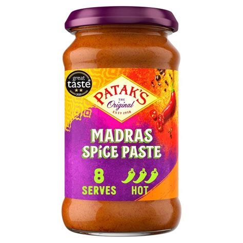 Patak's Madras Spice Paste | Ocado