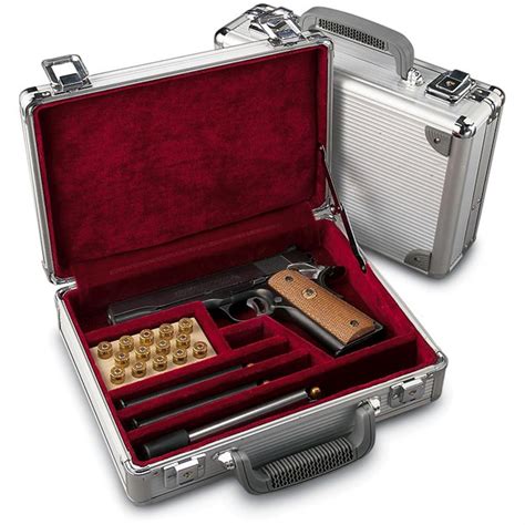 Guide Gear® Glock® 19/17/22/23 Fitted Aluminum Gun Case - 100201, Gun Cases at Sportsman's Guide