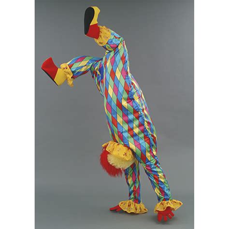 Upside down Clown illusion Mascot Costume