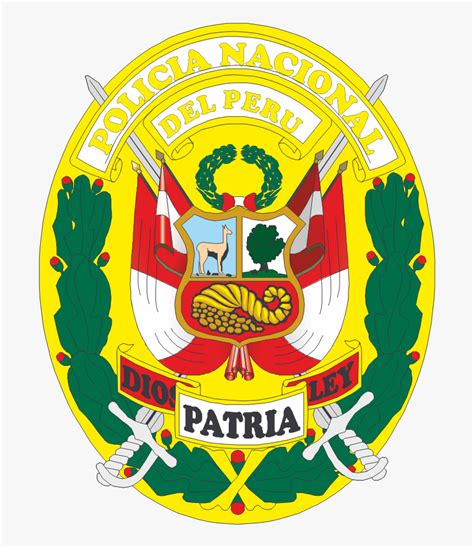 Imagen Del Escudo De La Policia Nacional - La Policia Nacional Del Peru, HD Png Download - kindpng