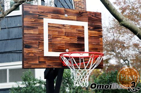 Best Wood Basketball Hoop, Unique Backboard And Rim | OBX Basketball – OMOIBOX Custom Designs