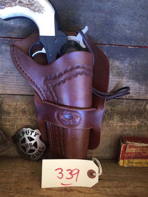 Ruger Wrangler .22 single action revolver holster. Handcrafted | Etsy