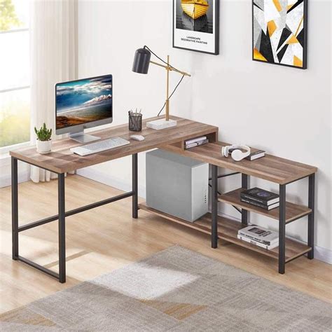 20+ Rustic Industrial Corner Desk – The Urban Decor