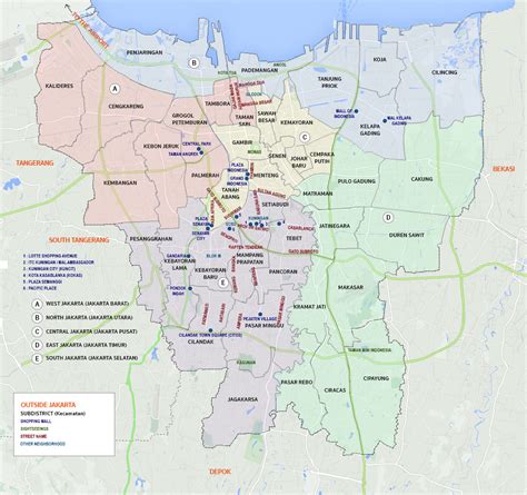 Jakarta Map for Newcomers