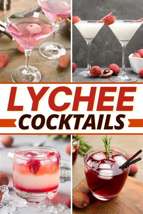 10 Fresh Lychee Cocktails - Insanely Good