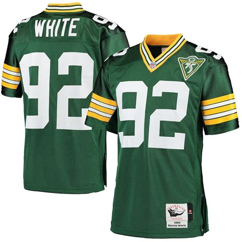 Mitchell & Ness Reggie White Green Bay Packers Green 1993 Throwback ...