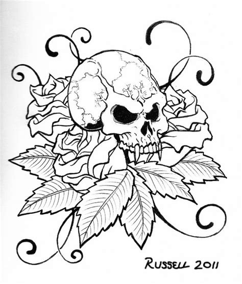 Skull And Bones Coloring Pages - Coloring Home