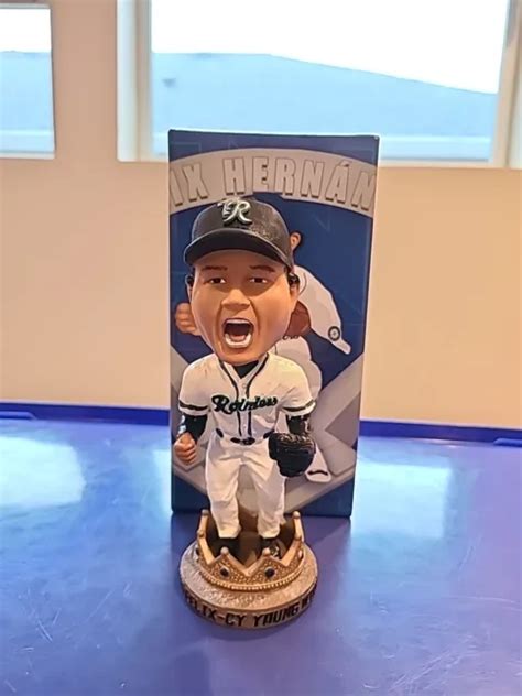 TACOMA RAINERS FELIX Hernandez Cy Young Bobblehead Seattle Mariners $74.62 - PicClick CA