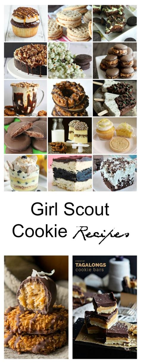 Girl Scout Cookie Recipes - The Idea Room