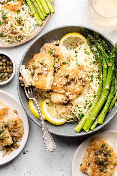 Cod Piccata Recipe - Erin Lives Whole