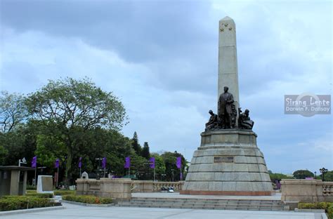 SIRANG LENTE: Second Visit to Jose Rizal Monument