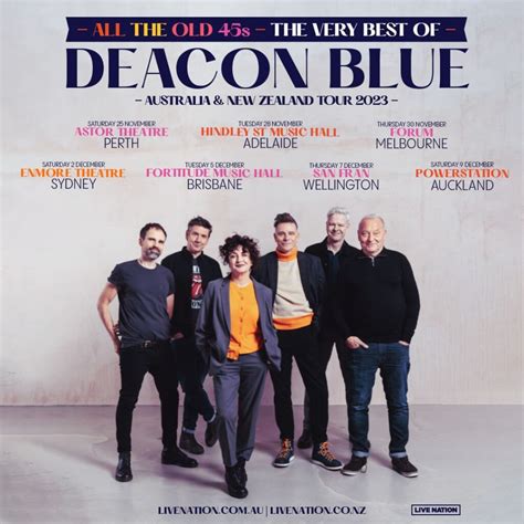 Deacon Blue Announce Australia & New Zealand 2023 Greatest Hits Tour - The Rockpit