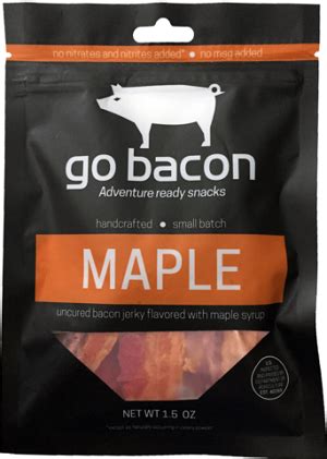 go bacon Maple – Beef Jerky Brands