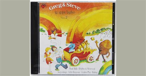 Greg & Steve: We All Live Together Vol. 2 CD - YM-002CD | Greg & Steve Productions | CDs