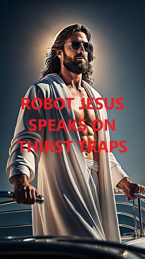 Robot Jesus gives it's opinion on thirst traps