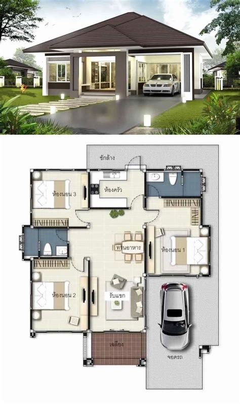 Contemporary Bungalow House Plans Inspirational Bungalow Moderne ...