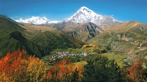 Kazbegi National Park, Caucasus range, Georgia