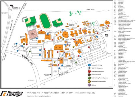 Campus Map | Reedley College