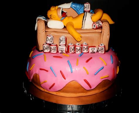 Homer Simpson Birthday Cake! - CakeCentral.com