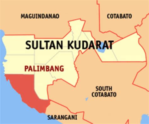 MAP of Palimbang, Sultan Kudarat – Tempo