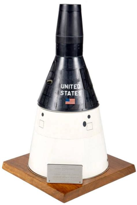 Scale Model of the Gemini Spacecraft – All Artifacts – The John F. Kennedy Presidential Library ...