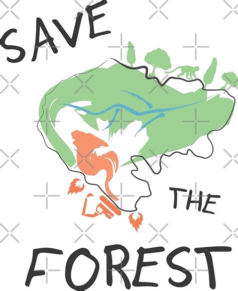 "Save the Forest - Awareness" by olivergraham | Redbubble