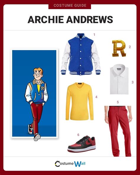 Dress Like Archie Andrews Costume | Halloween and Cosplay Guides