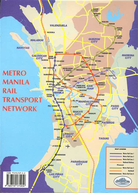 Metro map of Manila. Metro maps of Philippines. — Planetolog.com