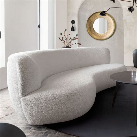 Simone Curved Sofa & Chair | KFROOMS | Free delivery | Furniture Sale